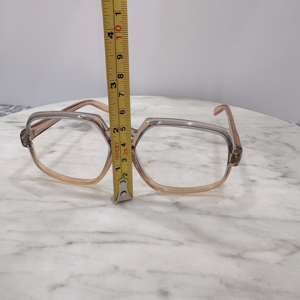 Vintage st. Thomas 1960s glasses case with 1970s foster grant frames - Picture 9 of 15